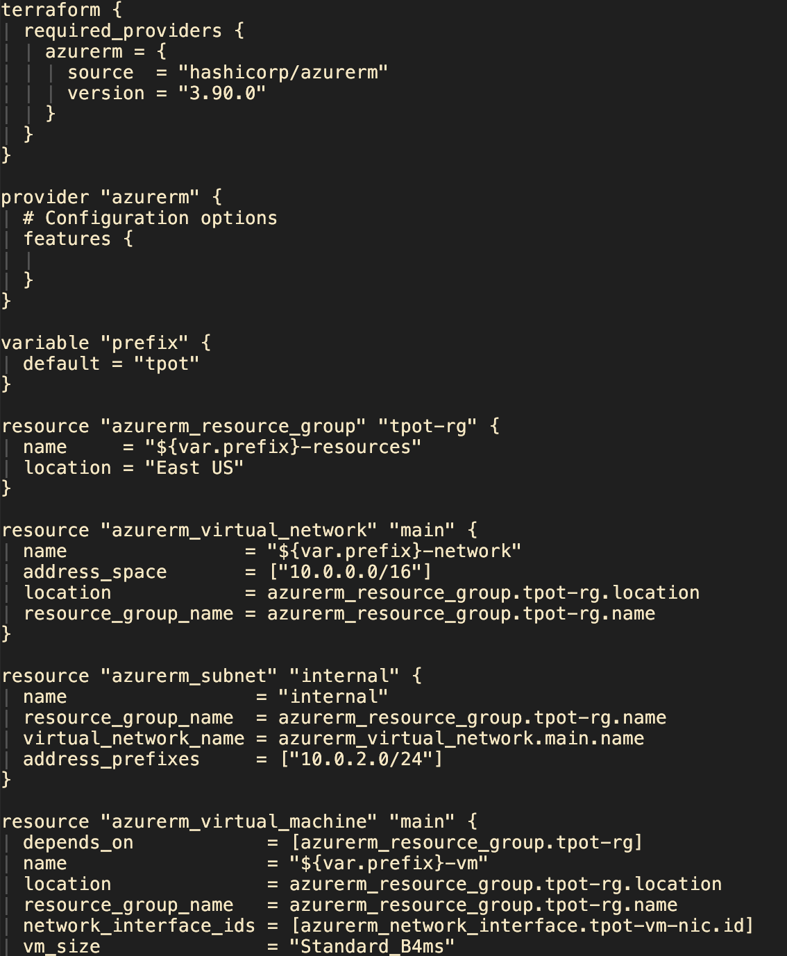 Terraform Example